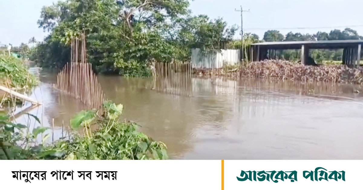 আখাউড়ায় কমতে শুরু করেছে পাহাড়ি ঢলের পানি, স্বস্তি ফিরছে জনপদে