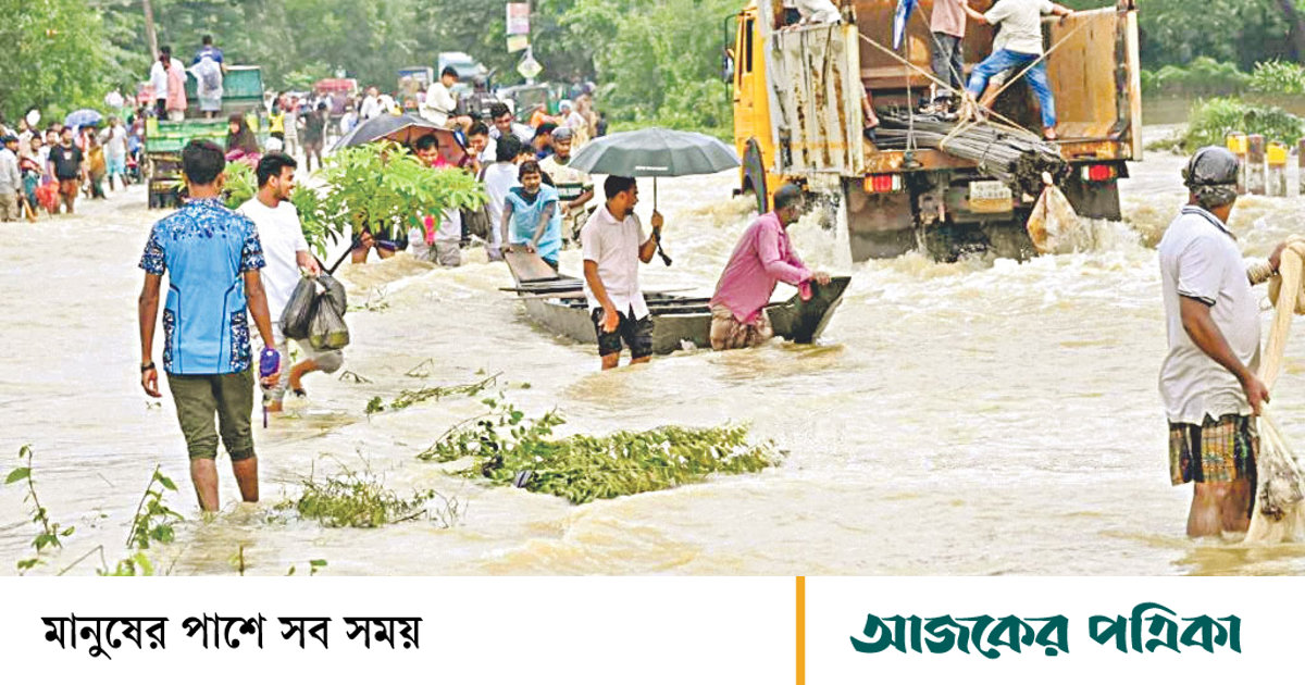 আট জেলা: বন্যার পর ছড়িয়ে পড়ছে রোগবালাই