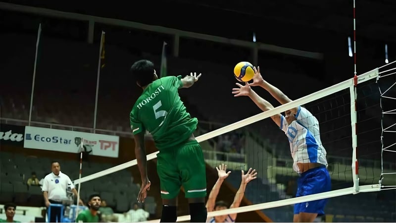 কাভা পুরুষ ভলিবল চ্যাম্পিয়নশিপে উজবেকিস্তানকে হারাল বাংলাদেশ