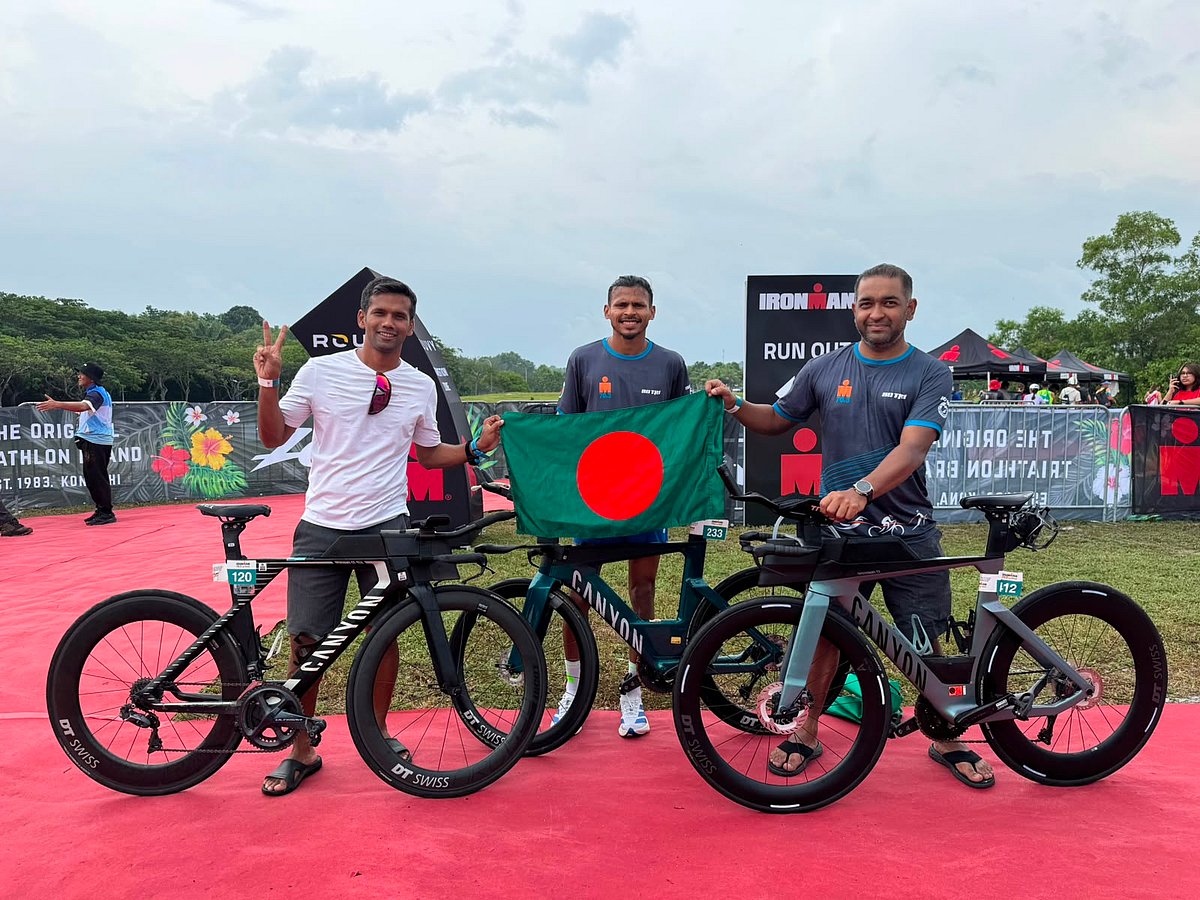 মালয়েশিয়ায় আয়রনম্যান ৭০.৩, সফল তিন বাংলাদেশি