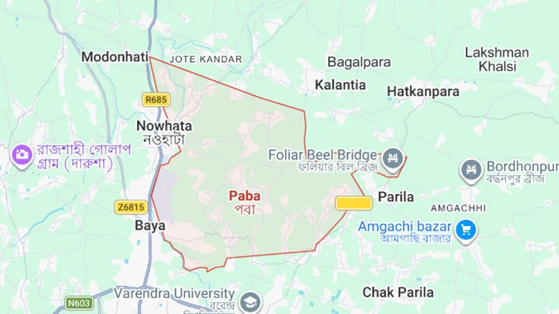 রাজশাহীতে ছুরিকাঘাতে নারীর মৃত্যু, অভিযুক্তের বাড়িতে আগুন