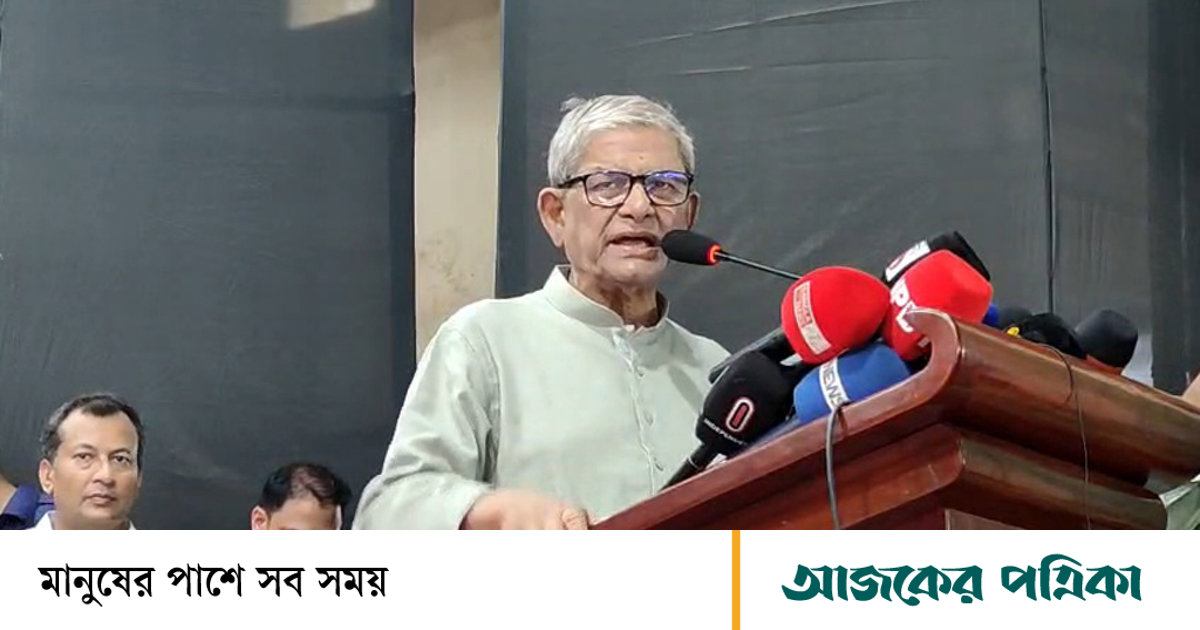 রথযাত্রার উদ্বোধনী অনুষ্ঠানে গিয়ে অসুস্থ মির্জা ফখরুল