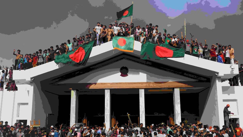 শোকযাত্রা থেকে দ্রোহযাত্রায় রূপান্তর