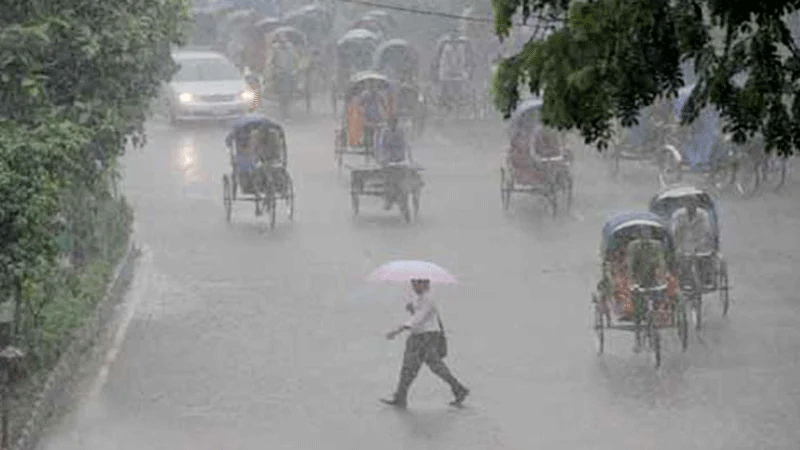 তিন বিভাগে ভারী বৃষ্টির পূর্বাভাস