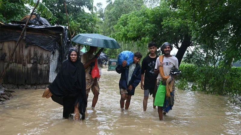 উত্তরে নদনদীর পানি বাড়ছে, বন্যার শঙ্কা